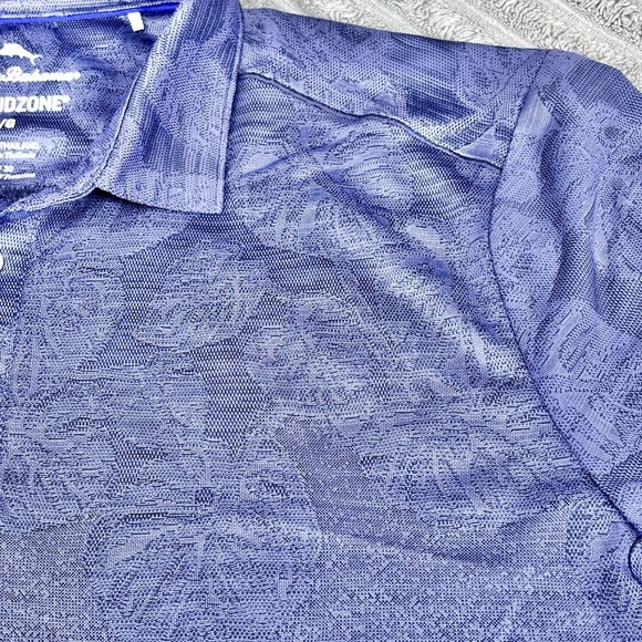 Tommy‎ Bahama Mens Size LargePalm Coast Tropic Fade Polo Shirt Islandzone Floral - Picture 4 of 12